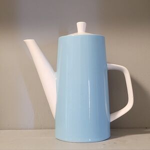 Vintage Blue And White Mikasa Teapot